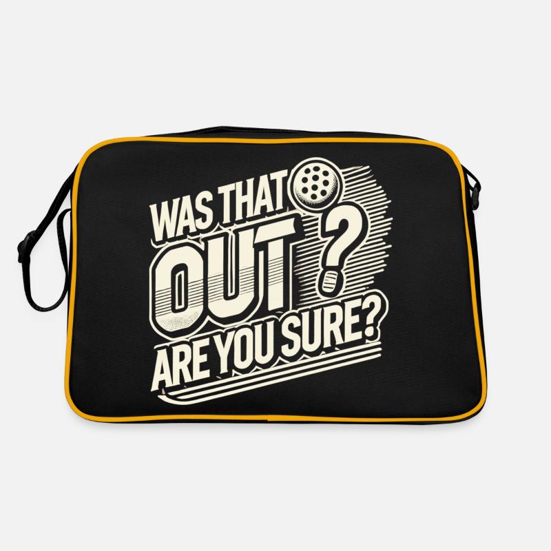 War das aus? Sind Sie sicher? Retro Tasche