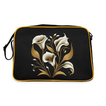 Lis - Sac Retro - noir/or - Dos