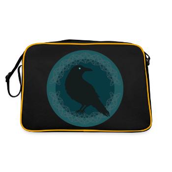 Corbeau Celtique - Sac Retro - noir/or - Dos