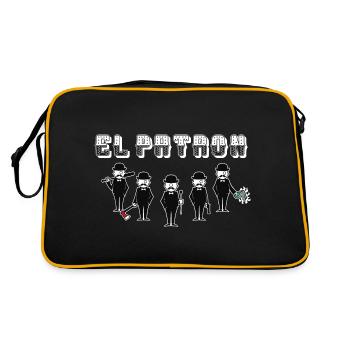 le patron, El Jefe, El patron - Sac Retro - noir/or - Dos
