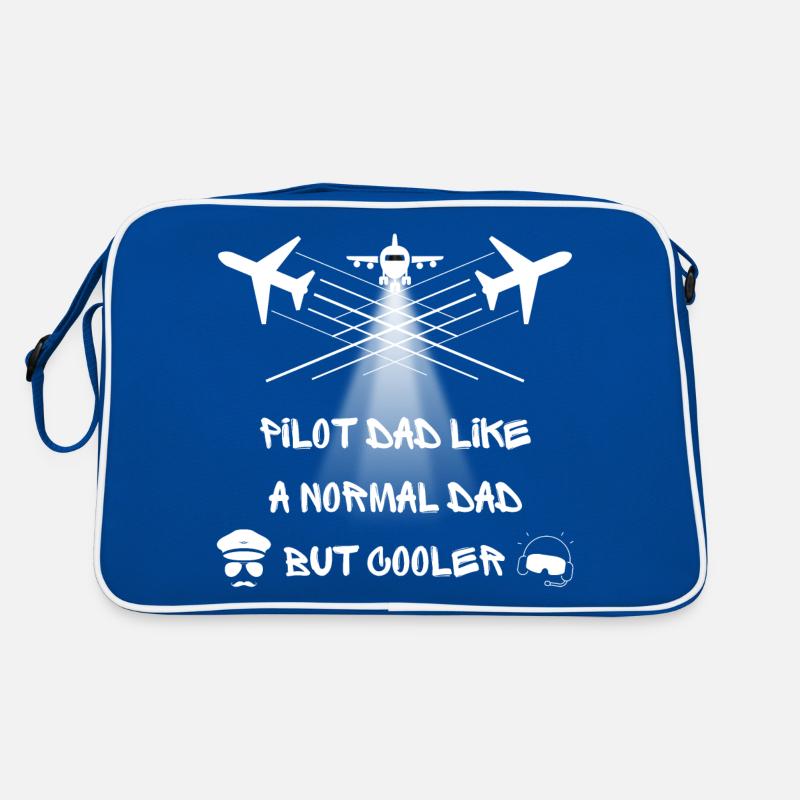 Père pilote comme un père normal mais plus cool Sac Retro