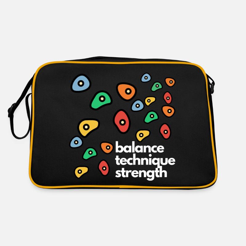 Bouldern Retro Tasche