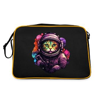 Astro Chat - Sac Retro - noir/or - Dos