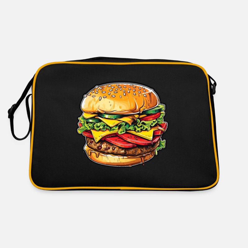 Euphorie du cheeseburger Sac Retro