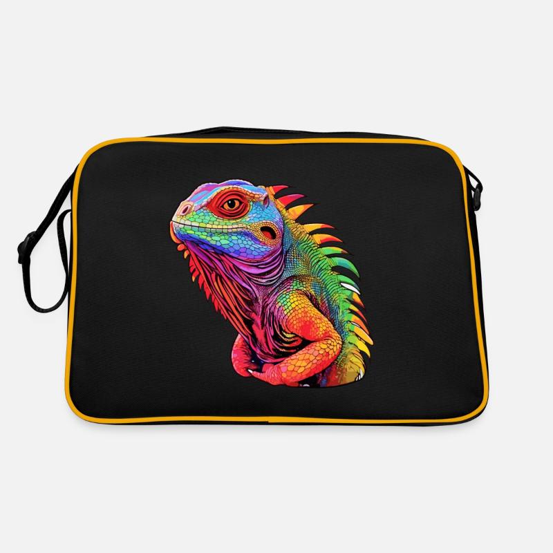Leguana -Strahlungsoase Retro Tasche