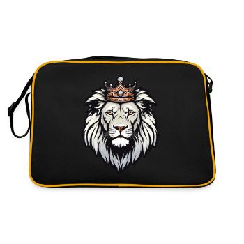 Shining King - Retro Bag - black/gold - Back