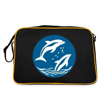 Enchantement aquatique - Sac Retro - noir/or - Dos