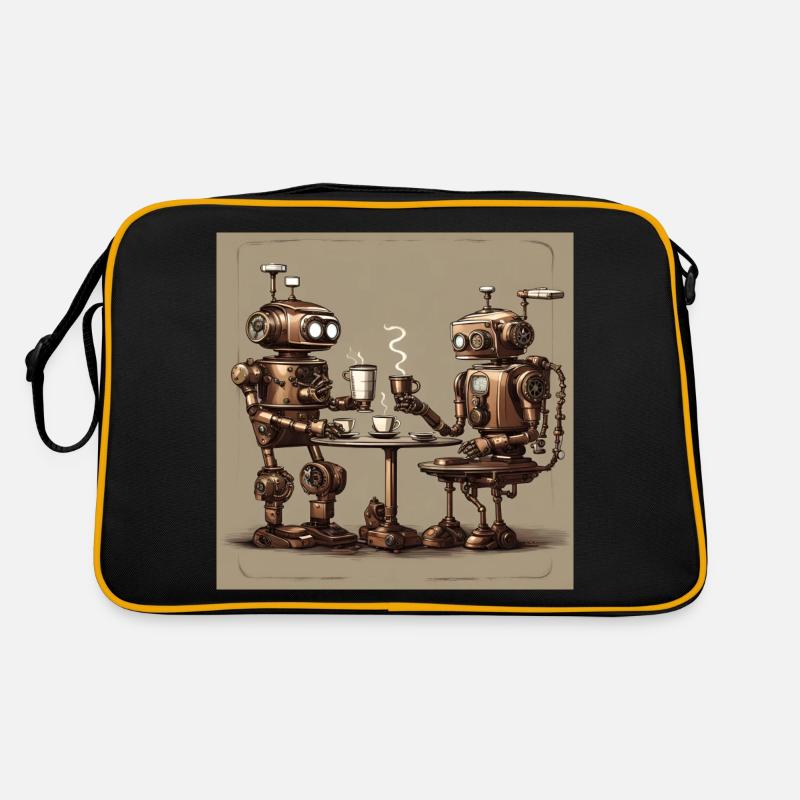 Robocoffee time Retro Bag