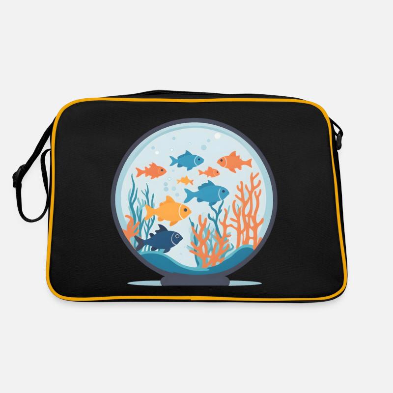 Aqua Harmony Retro Bag