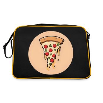 Pepperoni Melt - Retro Bag - black/gold - Back