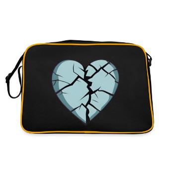 Une affection brisée - Sac Retro - noir/or - Dos