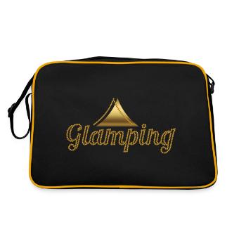 glamping or - Sac Retro - noir/or - Dos