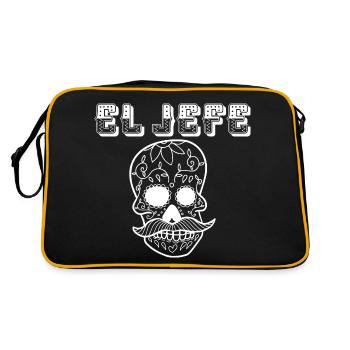 le patron, El Jefe, El patron - Sac Retro - noir/or - Dos