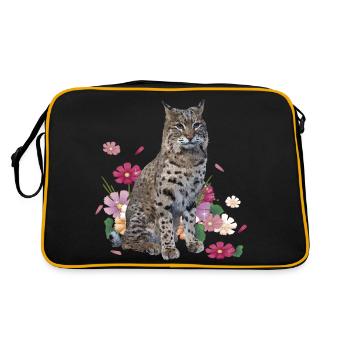 Lynx - Sac Retro - noir/or - Dos