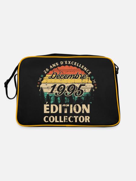 28 ans Décembre 1995 édition collector - Sac Retro - noir/or - Dos