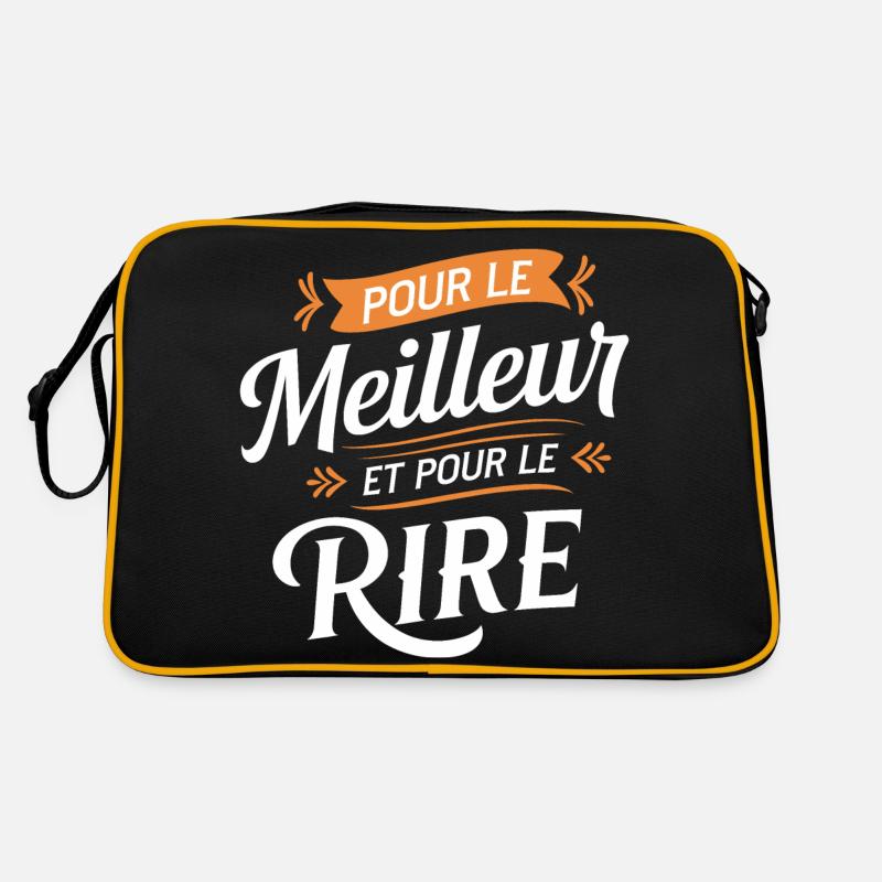 Pour le meilleur et pour le rire Sac Retro