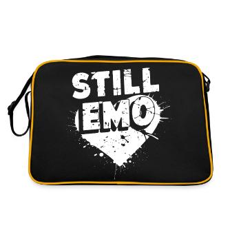 Still Emo! Emo Goth Alternative - Retro Bag - black/gold - Back