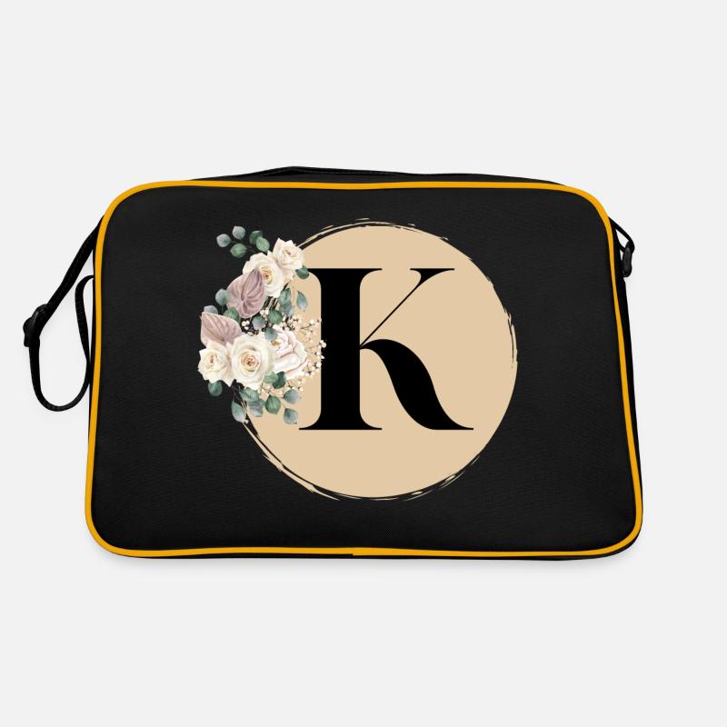 lettre K Sac Retro