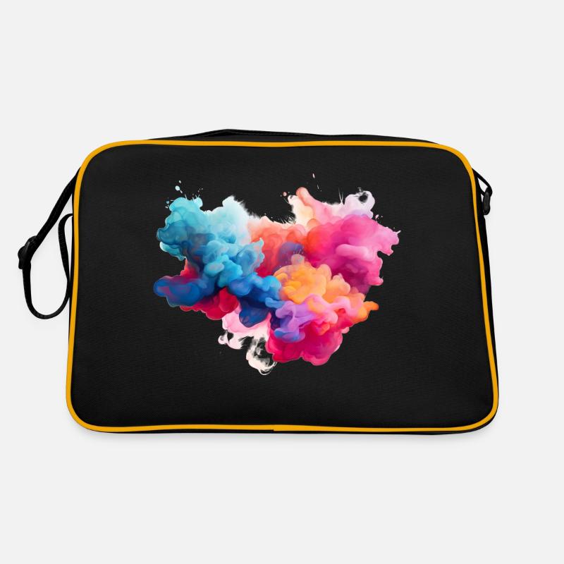 fumée colorée Sac Retro