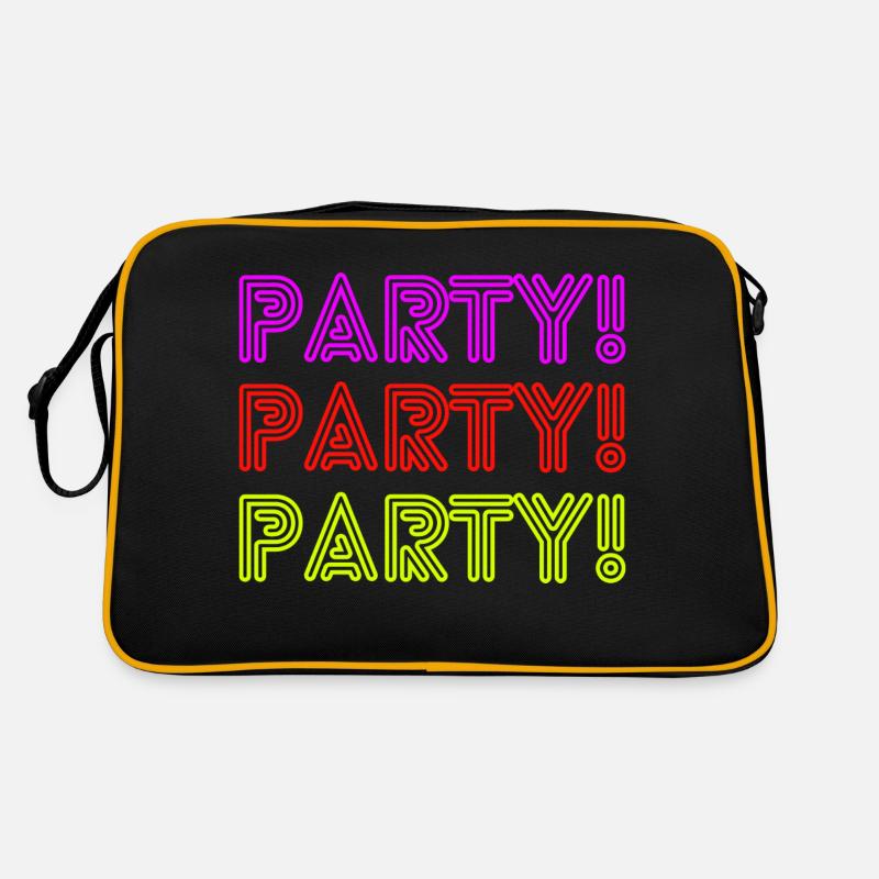 Party 1 - Retro Bag - black/gold