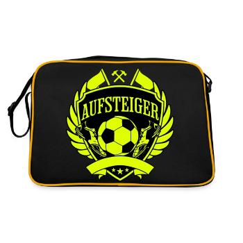 Armoiries promues Football - Sac Retro - noir/or - Dos