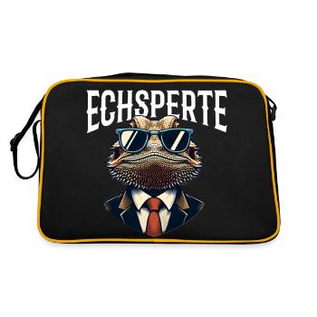 Dragons barbus Echsperte - Sac Retro - noir/or - Dos