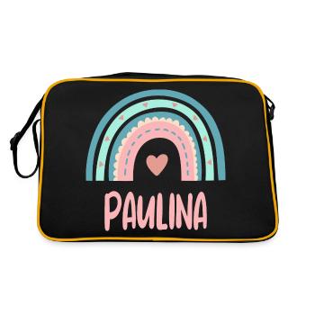 Paulina Nom Rainbow Baby - Sac Retro - noir/or - Dos