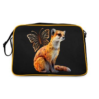 Mangouste - Sac Retro - noir/or - Dos