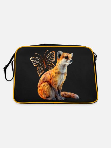 Mongoose - Retro Bag - black/gold - Back