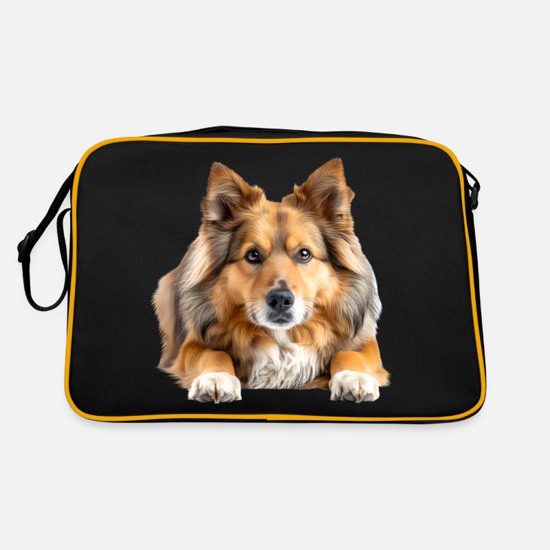 Icelandic Sheepdog Retro Tasche