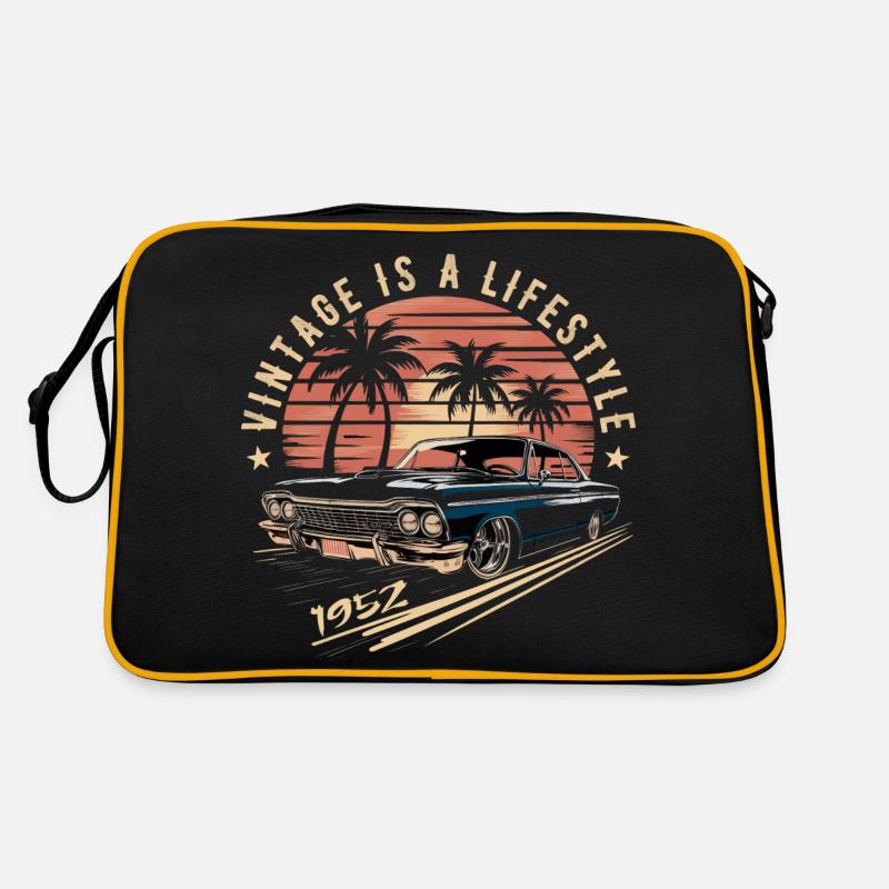 Vintage 1952 Retro Oldtimer Legendär seit 1952 Retro Tasche