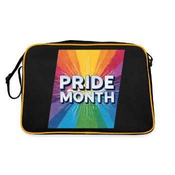 LGBTQ Pride Month - Retro Bag - black/gold - Back