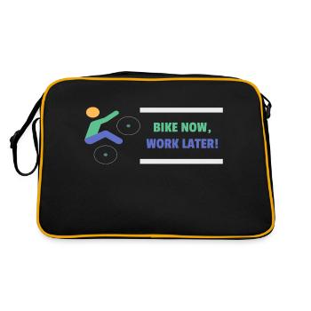 bicycle - Retro Bag - black/gold - Back