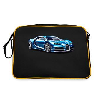 Hypercar Chiron - Sac Retro - noir/or - Dos