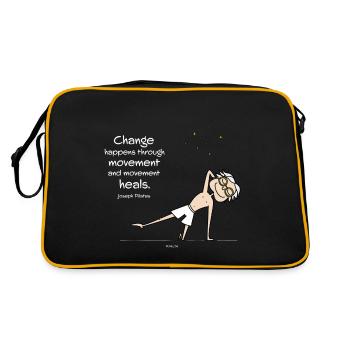 Change - Retro Bag - black/gold - Back