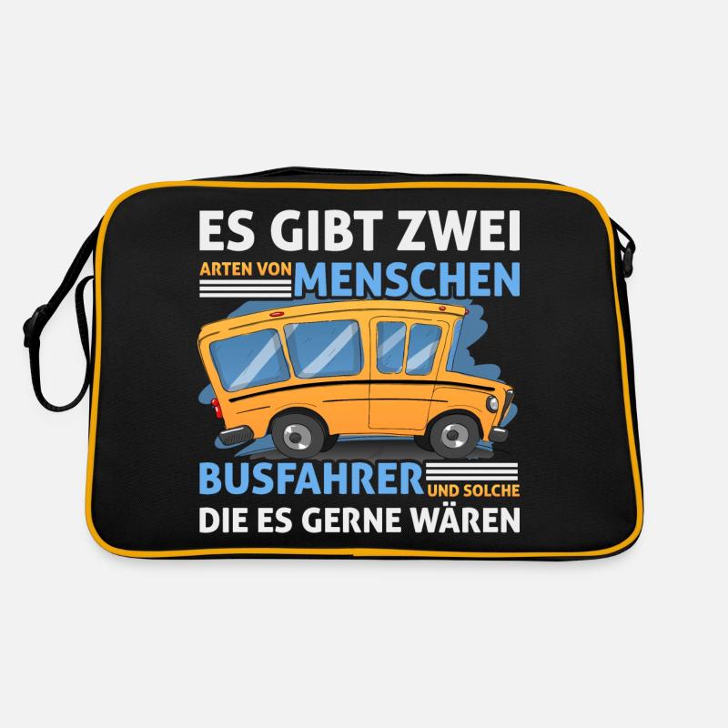 Busfahrer Retro Tasche