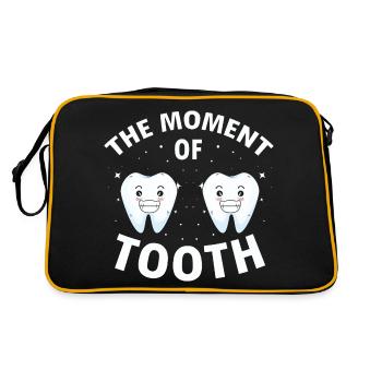 Technicien orthodontique et laboratoire dentaire - Sac Retro - noir/or - Dos
