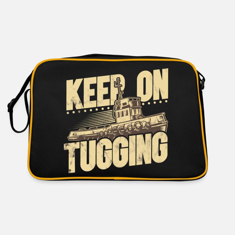 Schlepper Schleppboot Tug Life Retro Bag