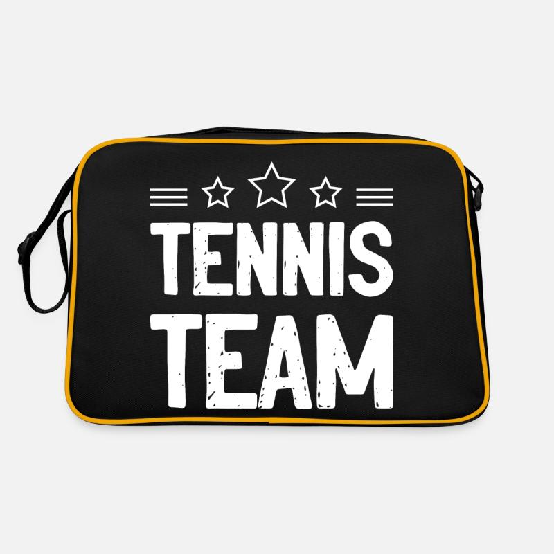Tennis Team Retro Tasche