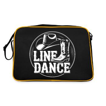 Line Dance Group Training My Dance Sport - Retro Bag - black/gold - Back