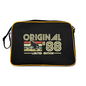 1988 - Retro Bag - black/gold - Back