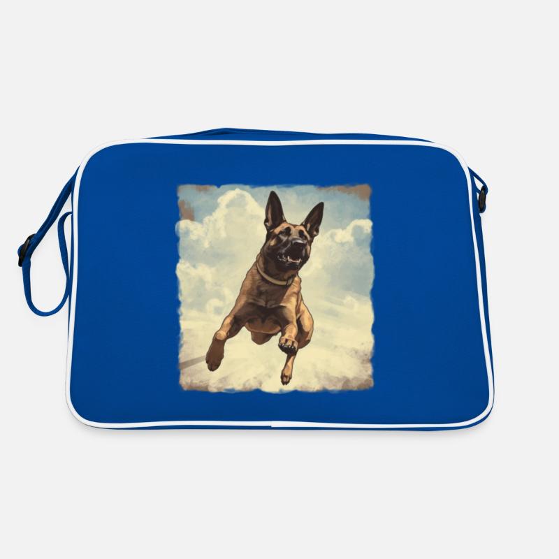 Belgian Shepherd Vintage Retro Bag