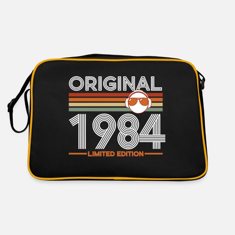 1984 - Sac Retro - noir/or