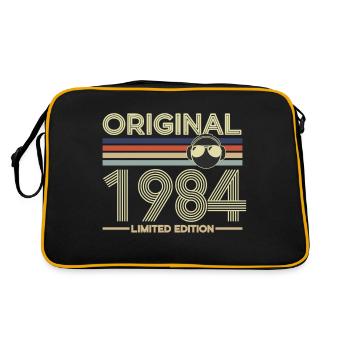 1984 - Retro Bag - black/gold - Back
