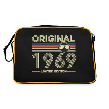 1969 - Sac Retro - noir/or - Dos