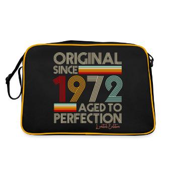 1972 - Sac Retro - noir/or - Dos