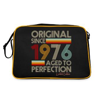 1976 - Sac Retro - noir/or - Dos