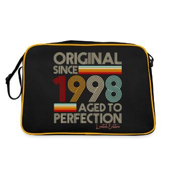 1998 - Sac Retro - noir/or - Dos