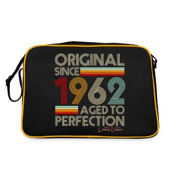1962 - Sac Retro - noir/or - Dos