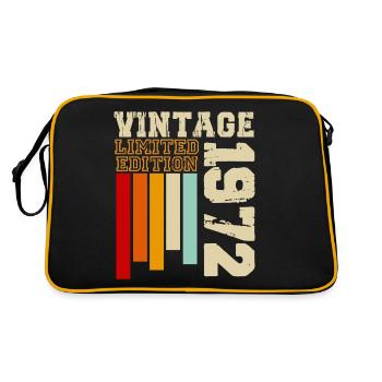 1972 - Sac Retro - noir/or - Dos